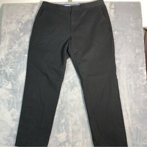 J. Crew Men's Flex Bedford Straight-Fit Chino's Black Size 36 x 32